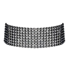 Cottelli Accessoires Choker - obojek z kamínků