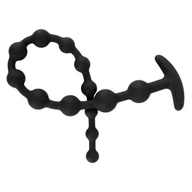 Black Velvets XL Anální korále 50 cm