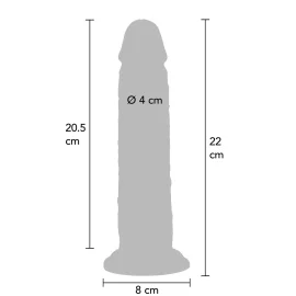 Get Real Silicone Foreskin dildo 22 cm