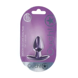 Ouch! Anální kolík S - Metallic Purple