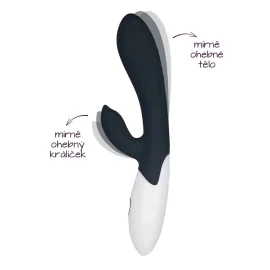 BASIC X Selina Rabbit vibrátor černý