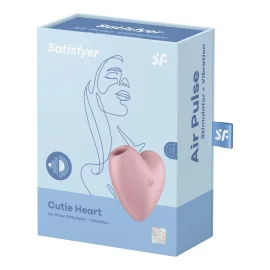 Satisfyer Cutie Heart stimulátor na klitoris - růžový