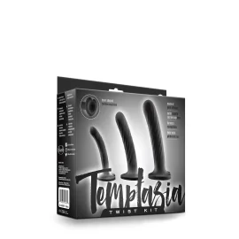 Temptasia Twist treninkový set dild 3ks - černý