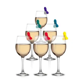 Super Fun Penis Cocktail Markers 6 ks