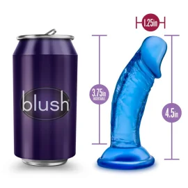 Blush Začátečník dildo modré 12 cm