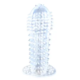 BASIC X Broon stimulační návlek na penis transparentní