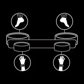 Fetish Submissive poutací set