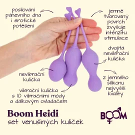 BOOM HEIDI luxusní set venušiných kuliček
