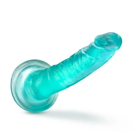 B Yours plus Dildo s přísavkou 19 cm - tyrkysové