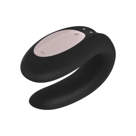 Satisfyer Double Joy párový vibrátor černý