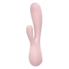 Satisfyer Mono Flex růžový vibrátor na aplikaci