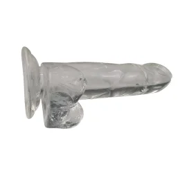 BASIC X Rocco transparentní penis s přísavkou S