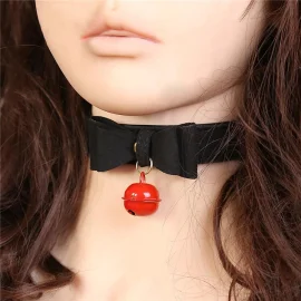 BASIC X JingleBell obojek s rolničkou černý