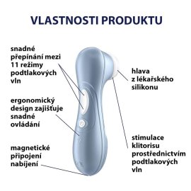 SATISFYER PRO 2 Generation 2 - modrý