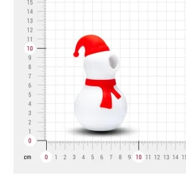 BASIC X Sněhulák podtlakový stimulátor klitorisu