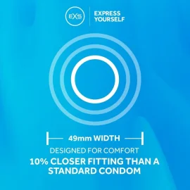 EXS Snug Fit pack Kondomy 48 ks