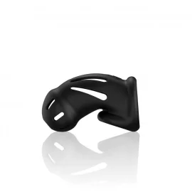 ManCage 27 Ultra Soft Silicone Klec na penis - černá