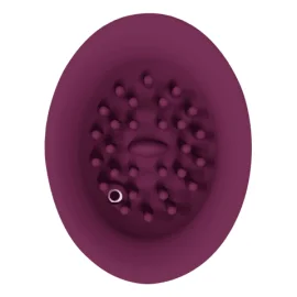 Twitch 3 Vibrátor a stimulátor klitorisu 2v1 - vínový
