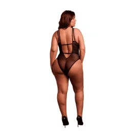 Le Désir Plus Size Body - černé