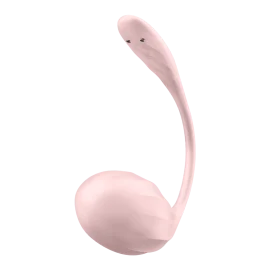 Satisfyer Ribbed Petal vibrační vajíčko - růžové