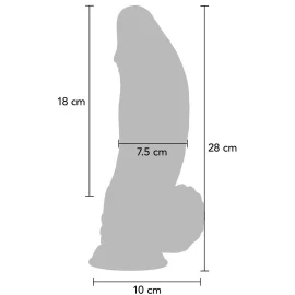 Hidden Desire Extreme vibrační dildo Demon Monster