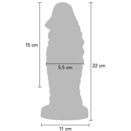 Hidden Desire Extreme vibrační dildo Devil Monster