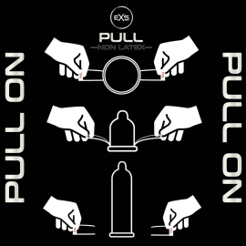 EXS Pull Non-Latex kondomy 3 ks