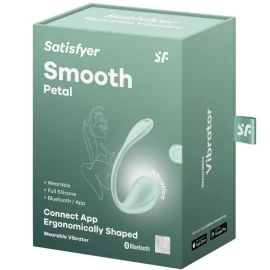 Satisfyer Smooth Petal vibrační vajíčko - zelené