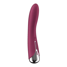 Satisfyer Spinning Vibe 1 vibrátor - vínový