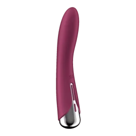 Satisfyer Spinning Vibe 1 vibrátor - vínový