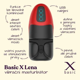 BASIC X Lena vibrační masturbátor
