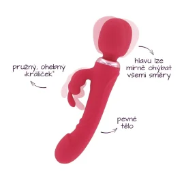 Basic X Peter oboustranný rabbit vibrátor
