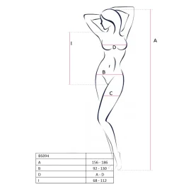 Passion body BS094 černé