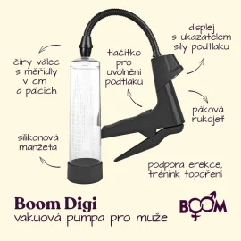 BOOM Digi vakuová pumpa