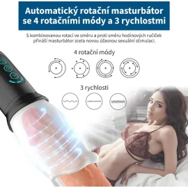 BASIC X Oral sex rotační masturbátor