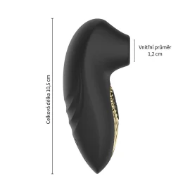 BASIC X Mesdames podtlakový stimulátor klitorisu černý