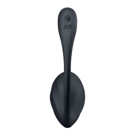 Satisfyer Ribbed Petal vibrační vajíčko - černé