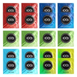 EXS kondomy Mix testovací sada 20 ks