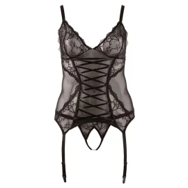 Cottelli Curves Cami korzet s podvazky: XL