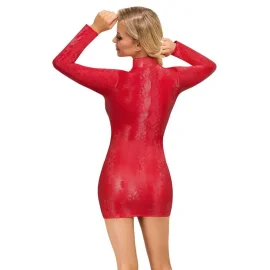 Cottelli Party Šaty se zipem - červené
