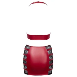 Cottelli Party Set top a minisukně - červený: S