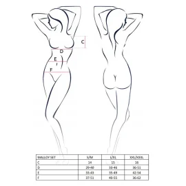 Erotic Line MALLOY SET zajíček: S/M