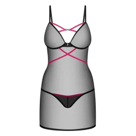 Obsessive Novenes košilka - černá