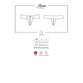 Obsessive tanga otevřená Miamor