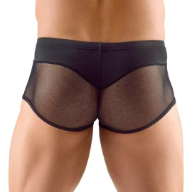 Svenjoyment Boxerky ze síťoviny - černé