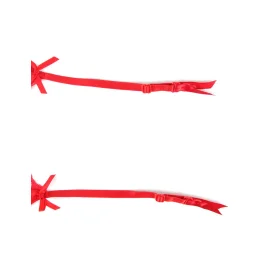 Wanita Gloria podvazkový pás a tanga kalhotky červené