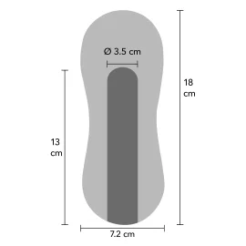 Fusion X vibrační masturbátor - vagína 1