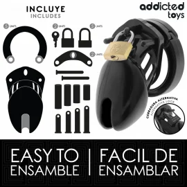 addicted toys Obsidian hold klec na penis S