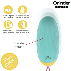 oninder Cute Vibro-rotating vibrační vajíčko