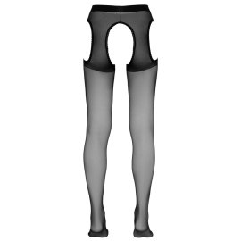 Cottelli Silonové punčocháče s otvory II.: L/XL